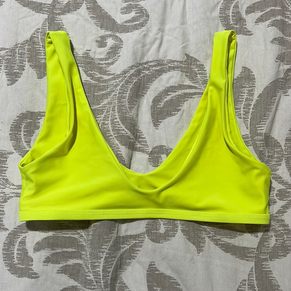 Neon colored bikini